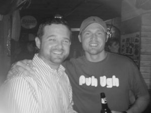 Great time at Blue Moon Saloon with long time friend Brandon Mouret. 